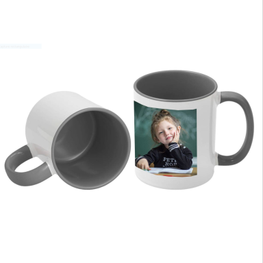 MUG GRIS 320 ml personnalisé