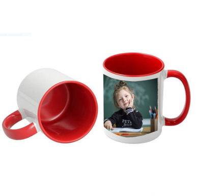MUG ROUGE  320 ml personnalisé
