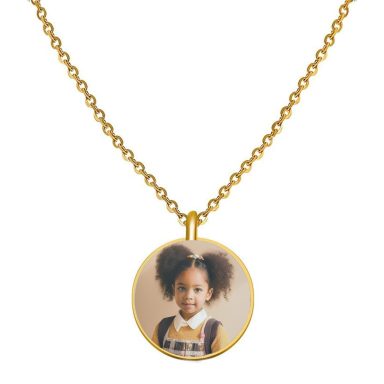 Pendentif couleur doré
